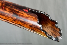 Ironwood (desert) Native American Flute, Minor, Low E-4, #K12K (4)